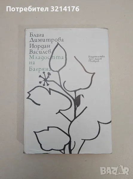 Младостта на Багряна. И нейните спътници - Блага Димитрова, Йордан Василев, снимка 1