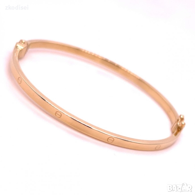 Златна дамска гривна Cartier 5,49гр. 14кр. проба:585 модел:34588-1, снимка 1