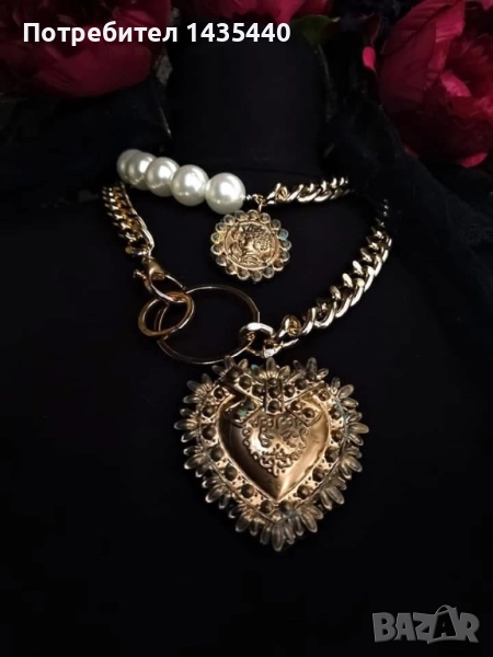 Двойно колие на дизайнерката Анелия Милчева, снимка 1