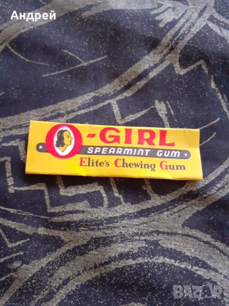 Стара опаковка от дъвка Girl, снимка 1