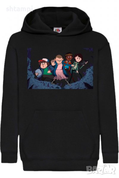 Детски Суитчър/Суитшърт Stranger Things 10,Игра,Подарък,Изненада,Забавление,Рожден Ден, снимка 1