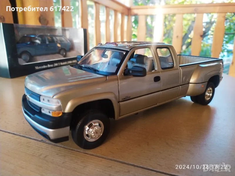 1:18 Chevrolet Silverado 3500 - Anson, снимка 1