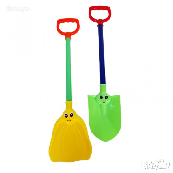 2986 Комплект лопатки за пясък с очички, 2 броя, снимка 1