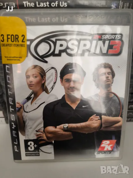 Top Spin 3 15лв. игра за PS3 PlayStation 3 Плейстейшън 3, снимка 1