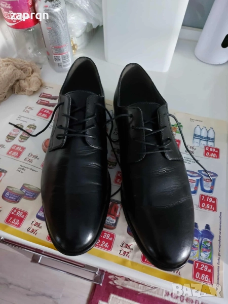 Чисто нови Мъжки кожени обувки Lasocki 2025, снимка 1