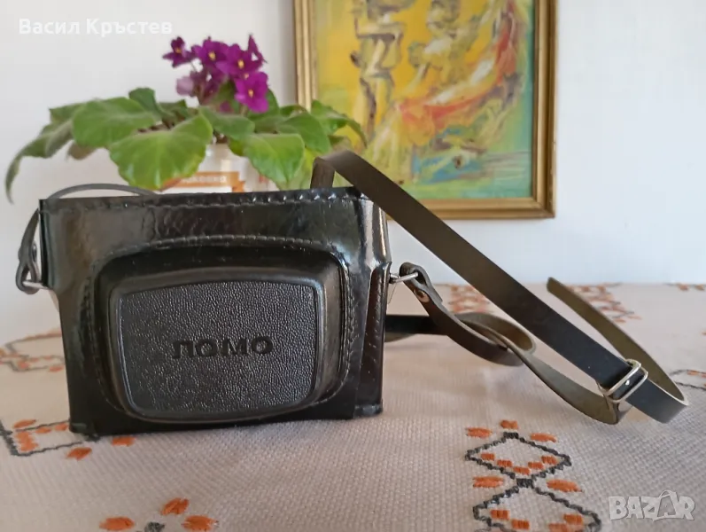 Фотоапарат СМЕНА 8М, ЛОМО, НОВО, - и обектив, СССР, 1970-80 г., снимка 1