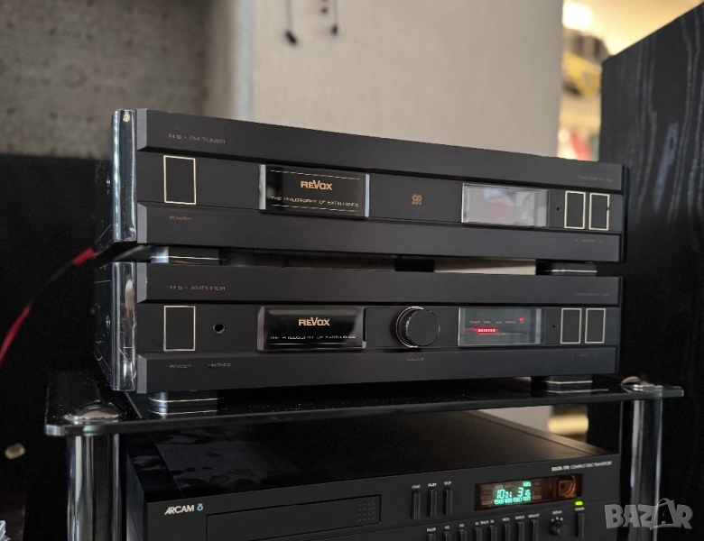 ReVox H5 ReVox H6 Стерео усилвател FM Тунер, снимка 1