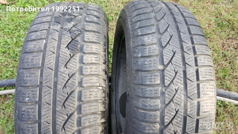 2бр зимни гуми 195/65R15 Continental WinterContactTS810 DOT2105. 5.5mm дълбочина на шарката. Цената , снимка 1