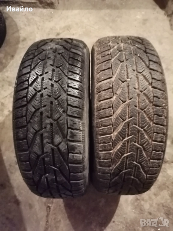 Продавам 2 броя зимни гуми 205.55.16 на 1 сезон дот 2021 Tigar , снимка 1