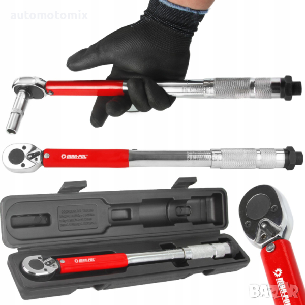 ДИНАМОМЕТРИЧЕН КЛЮЧ 1/4 5-25 NM - 267212, снимка 1