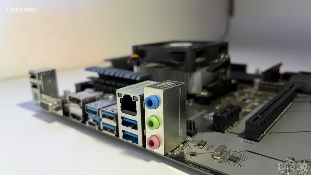 Дънна платка ASRock B450 Pro 4 + процесор, снимка 1