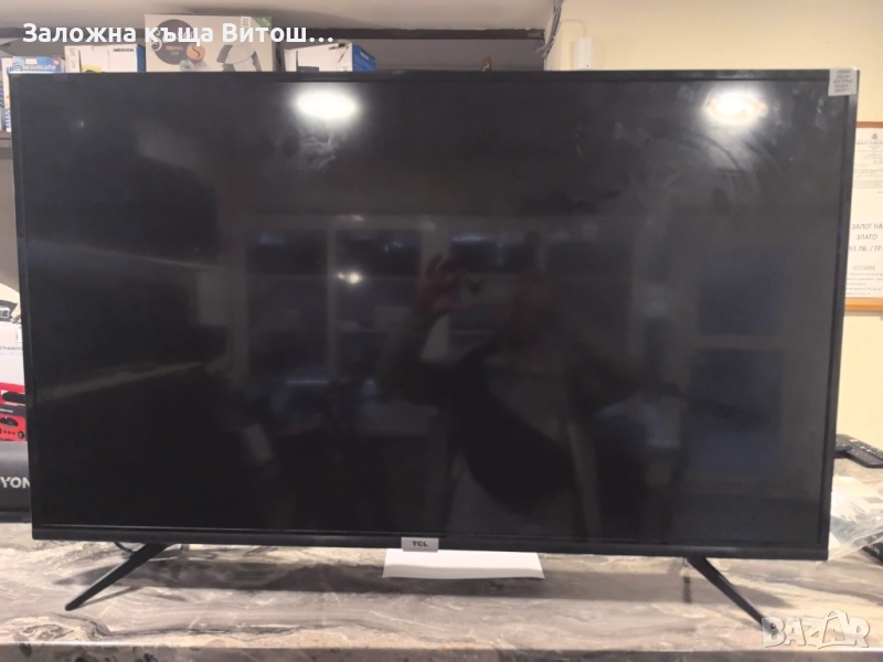 Смарт телевизор TCL 43P615 – 43" 4K Smart Android TV, снимка 1