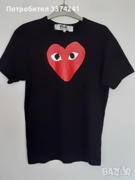 Дамска тениска PLAY Comme des garcons , снимка 1