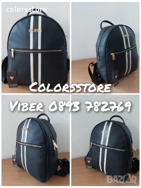 Черна раница Guess/SG333s, снимка 1