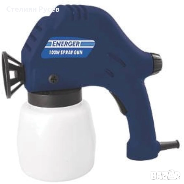 0029 НОВ energer paint sprayer пистолет за боядиване цена 65 лв или 33,23 евро -220 волта електричес, снимка 1