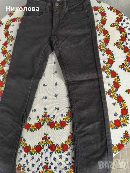 Детски,черни дънки за момче., снимка 1