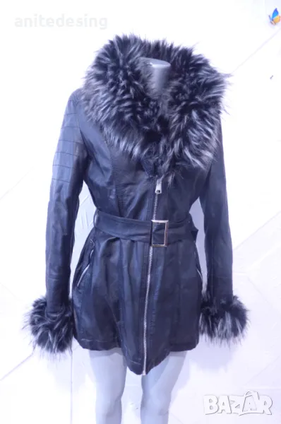 дамско кожено яке от естествена кожа, снимка 1