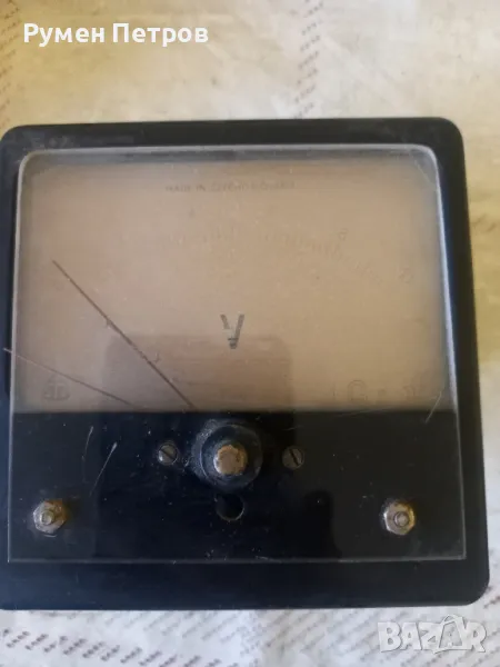 Волтметър, Чехословакия., снимка 1