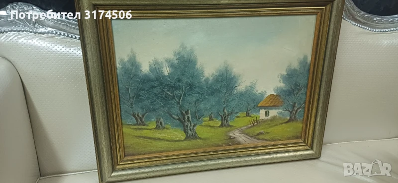 Картина рисувана на платно , снимка 1