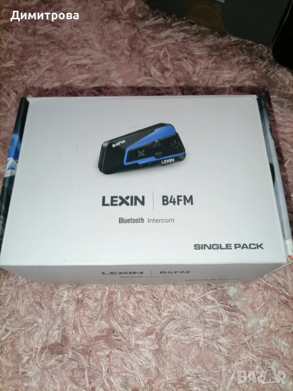 Bluooth интерком за много тоциклет Lexin, снимка 1