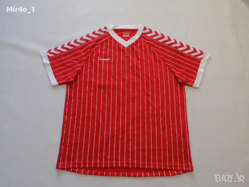 футболна тениска denmark a.simonsen 9 hummel екип блуза оригинална спорт мъжка XXXL, снимка 1