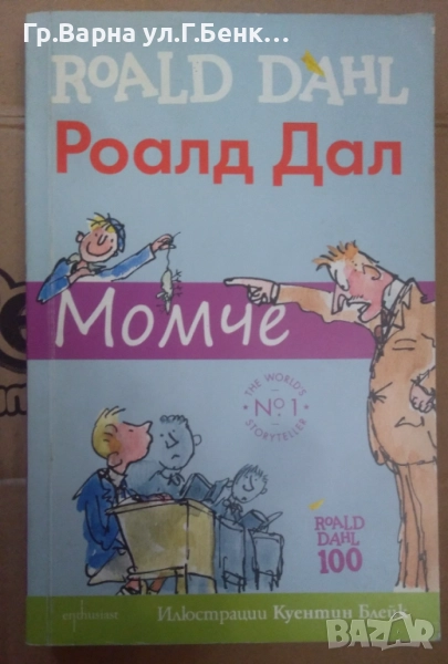 Момче Роалд Дал 8лв, снимка 1