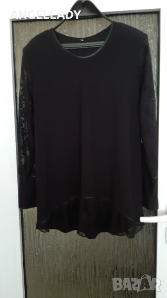 Продавам официална дамска блуза с дантелен ръкав , снимка 1