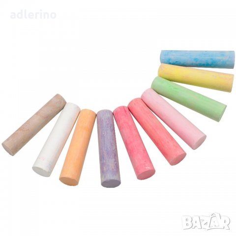 Тебешир за рисуване, джъмбо пакет 120 тебешира, детска игра с тебешир, тебешир за рисуване на асфалт, снимка 5 - Рисуване и оцветяване - 34400420