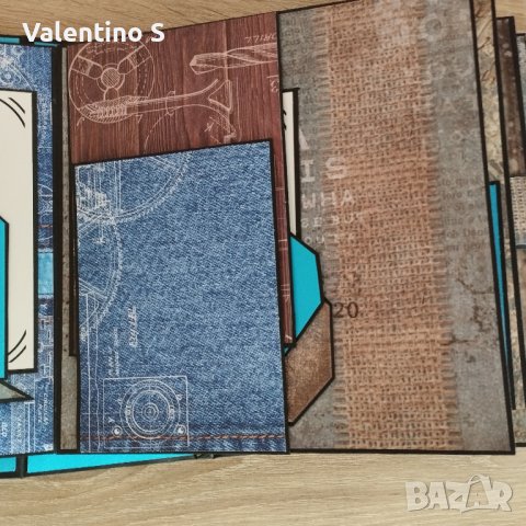 Ръчно изработен скрапбук албум, снимка 14 - Други - 39643940