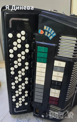 Акордеон Farfisa Massy 120 баса, снимка 2 - Акордеони - 56450594