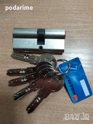Патрон Кале 31/37 мм, ДИН, 5 ямкови ключа, снимка 2 - Входни врати - 41227169