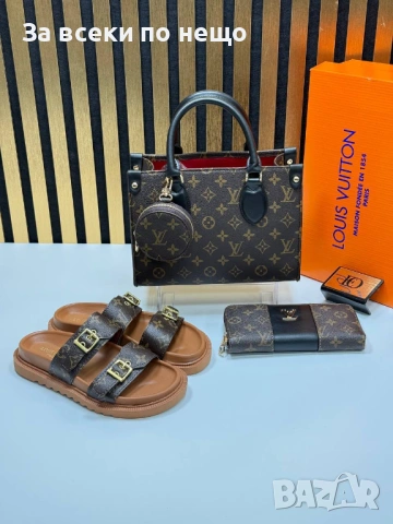 Louis Vuitton Дамски Чехли Луис Витон - Различни Цветове Код SK1332, снимка 2 - Чехли - 54315890