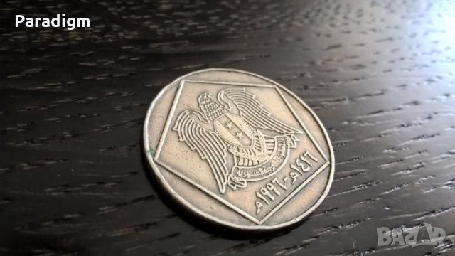 Монета - Сирия - 5 лири | 1996г., снимка 2 - Нумизматика и бонистика - 31280636