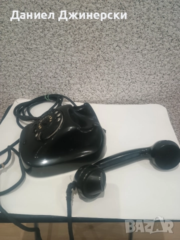 Бакелитов телефон и домофон , снимка 6 - Антикварни и старинни предмети - 52899036