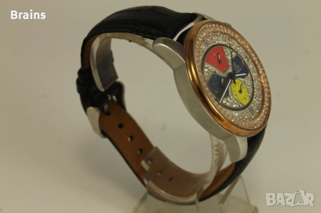 Jacob & Co Автомат Мъжки Стоманен Ръчен Часовник, снимка 6 - Мъжки - 52134284