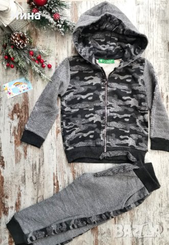 Комплект момиче камуфлаж 