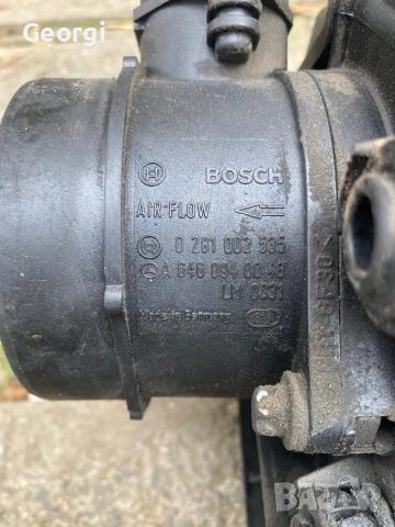 Дебитомер W211 CDI Кутия Въздушен Филтър Mercedes, снимка 7 - Части - 54032758