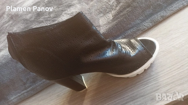 Дамски обувки от естествена кожа, снимка 2 - Дамски боти - 53239027
