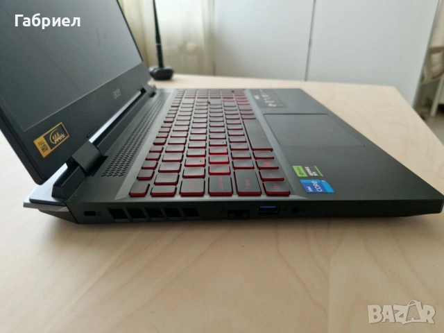 Acer Nitro 5 i7-12700H RTX 3050 16GB RAM 1TB SSD 144Hz Гейминг лаптоп, снимка 5 - Лаптопи за игри - 54202843