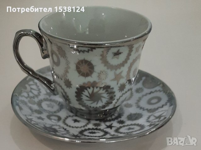 Чисто нов стилен сервиз за кафе, снимка 2 - Сервизи - 32109007