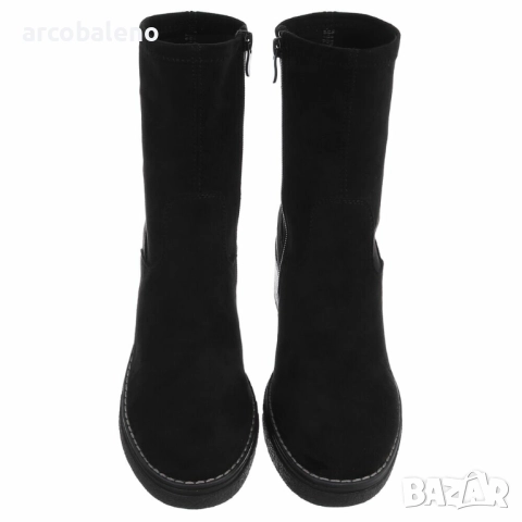 Дамски класически боти до глезена, 2цвята , снимка 12 - Дамски боти - 51953158
