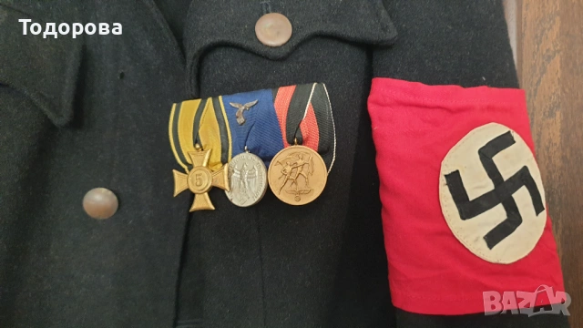 Оригинална SS куртка, снимка 3 - Антикварни и старинни предмети - 54321624