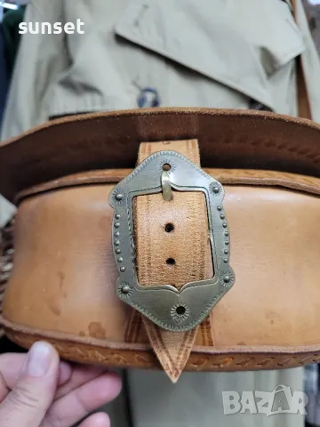 ръчно изработена чанта ЕСТЕСТВЕНА КОЖА!, снимка 10 - Чанти - 49481659