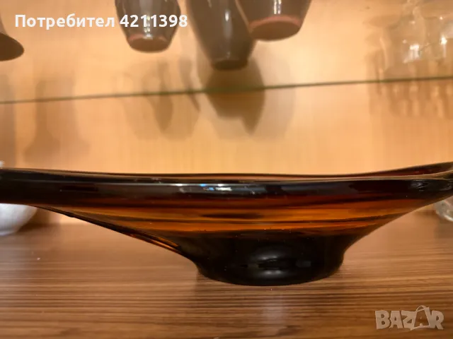 Стъклени подноси, снимка 10 - Антикварни и старинни предмети - 49264748