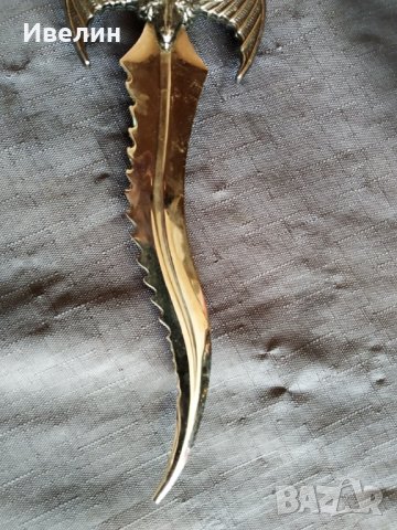 метална кама за декорация,писма, снимка 3 - Антикварни и старинни предмети - 30801916
