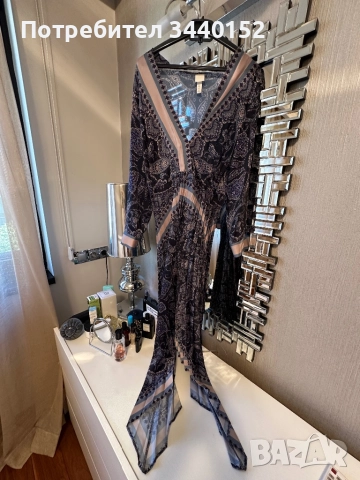 Рокля сатен, снимка 2 - Рокли - 51632187