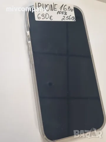 Iphone 16 Pro 256GB battery health 100%, снимка 9 - Apple iPhone - 55753657