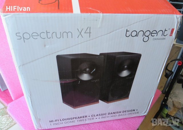 Нови Датски Букшеф Тонколони Tangent Spectrum X4, 20-100W, 4-8Ω, снимка 2 - Тонколони - 35176075