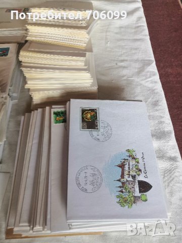 Голямо количество пощенски пликове и картички от Швейцария, снимка 5 - Филателия - 36912838