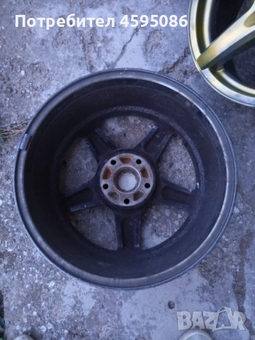 Джанти DEZENT 17 5x120, снимка 6 - Гуми и джанти - 52038812